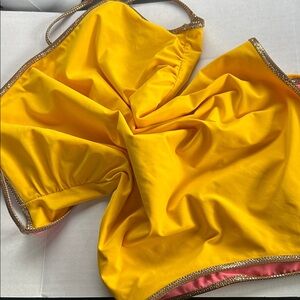 Toshie Italy swim reversible one -piece Yellow / Pink 40